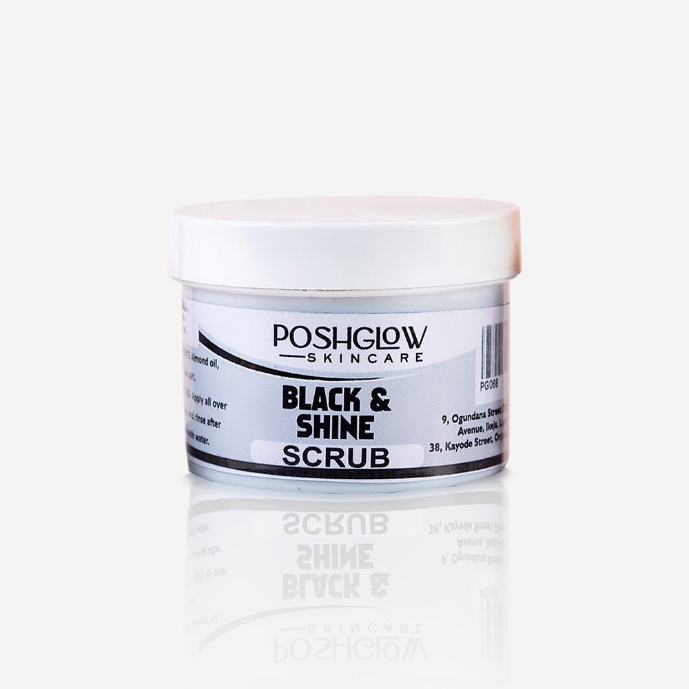 Black and Shine Scrub